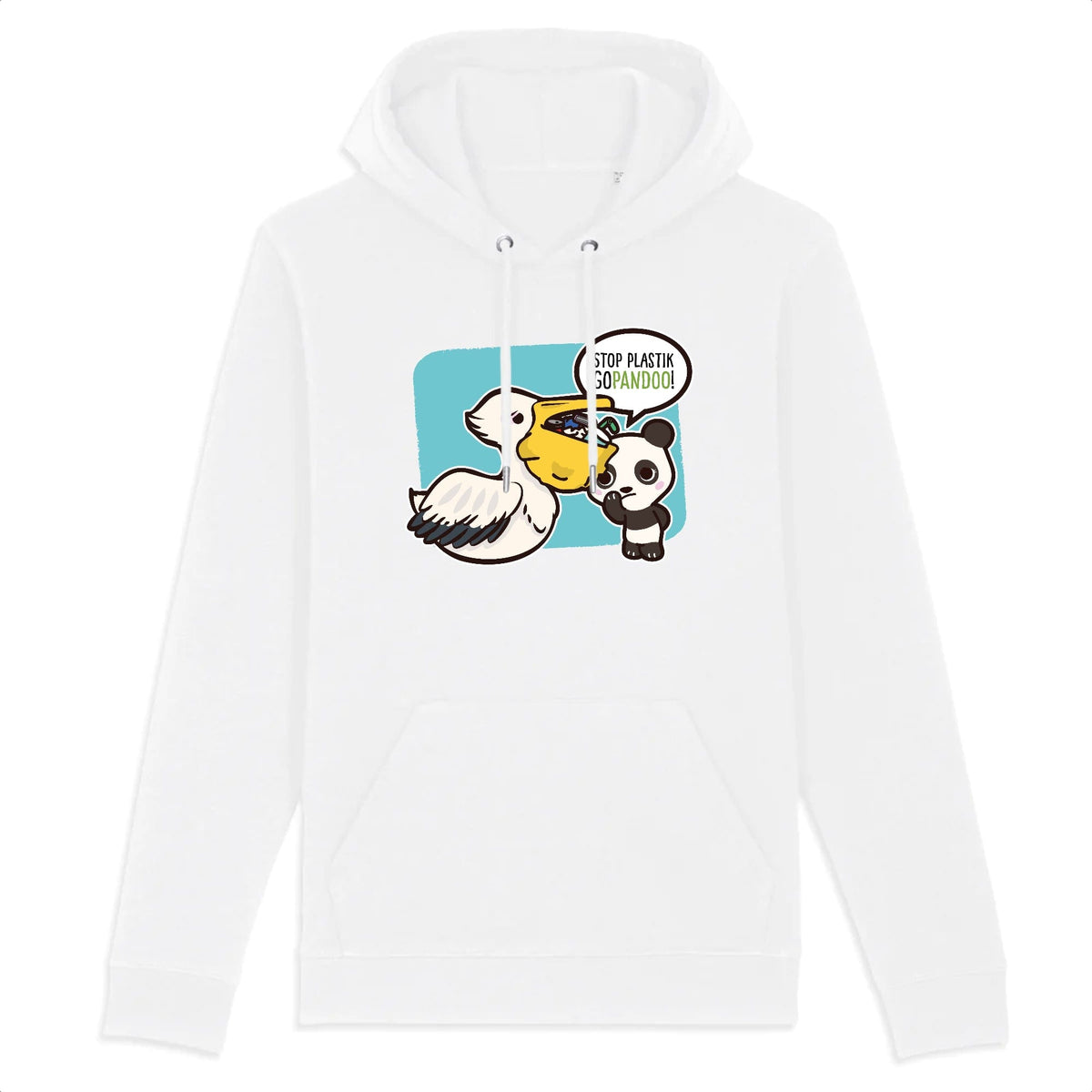 Der hochwertige Hoodie