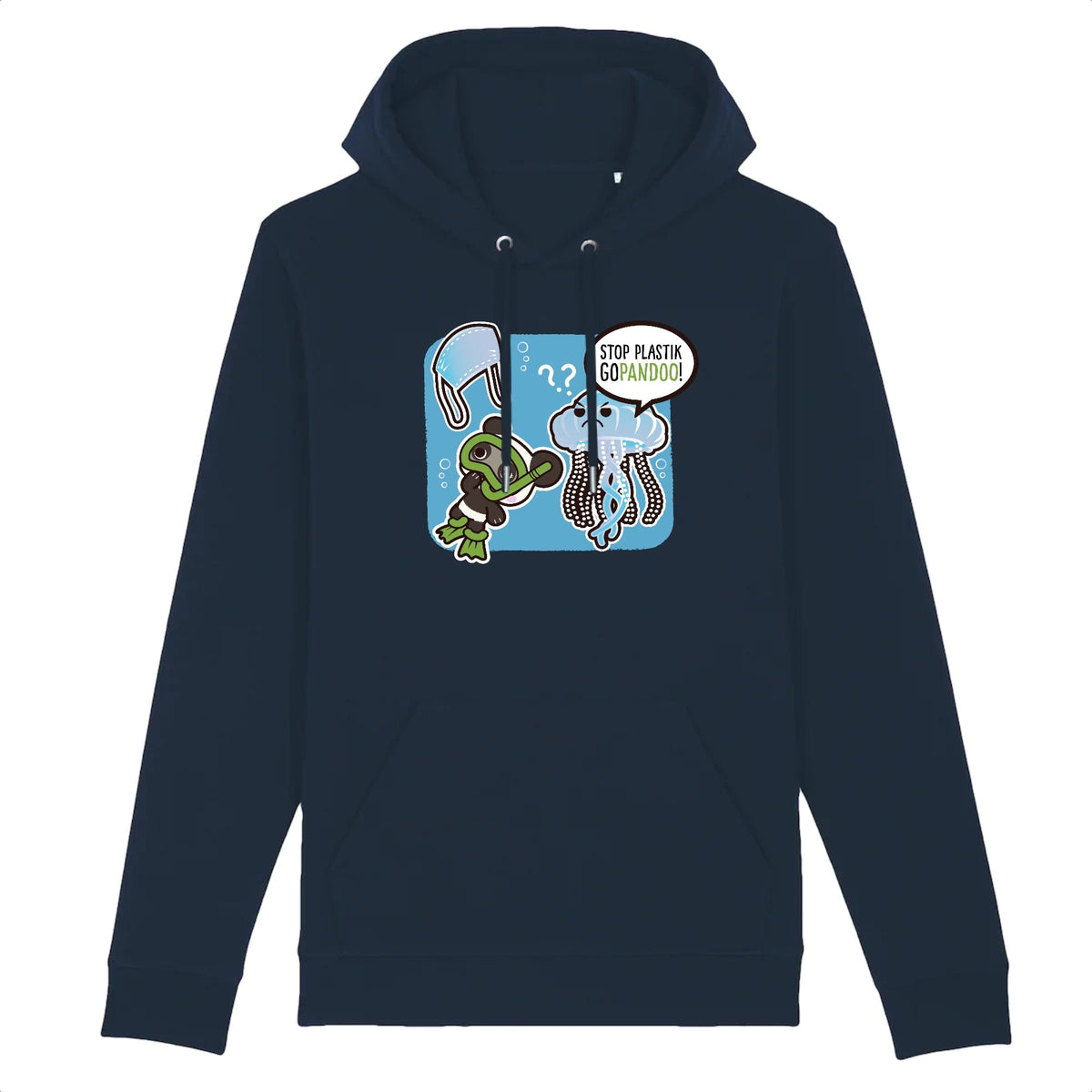 Der hochwertige Hoodie