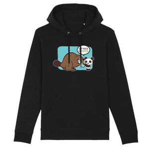 pandoo Hoodie - CRUISER - Stanley - DTG Hoodie Stop Plastik aus Bio-Baumwolle | Unisex | Bieber