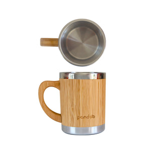 pandoo Kaffeebecher Bambus Kaffeebecher