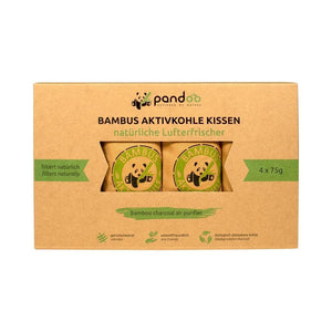 pandoo Lufterfrischer Natürliche Lufterfrischer mit Bambus Aktivkohle | 75g, 200g oder 500g