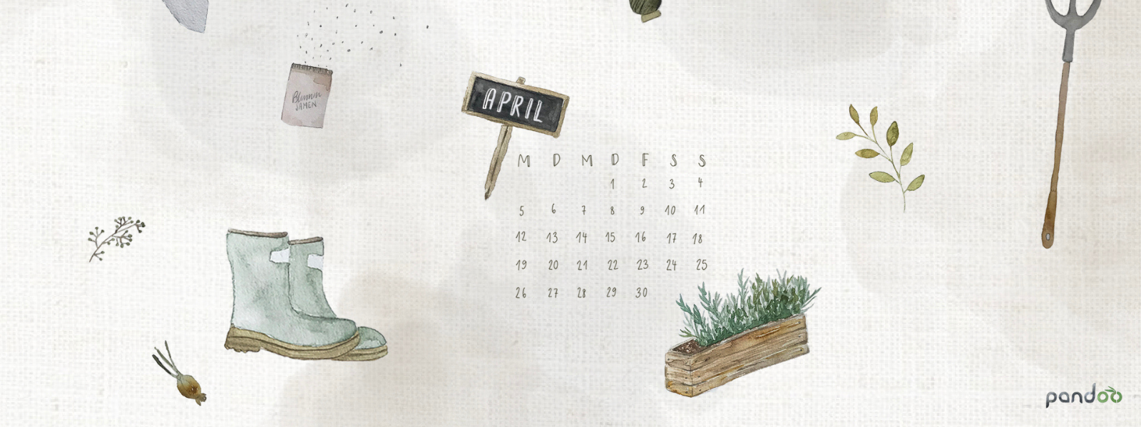 Frühlingsgefühle | Kostenloses Wallpaper April