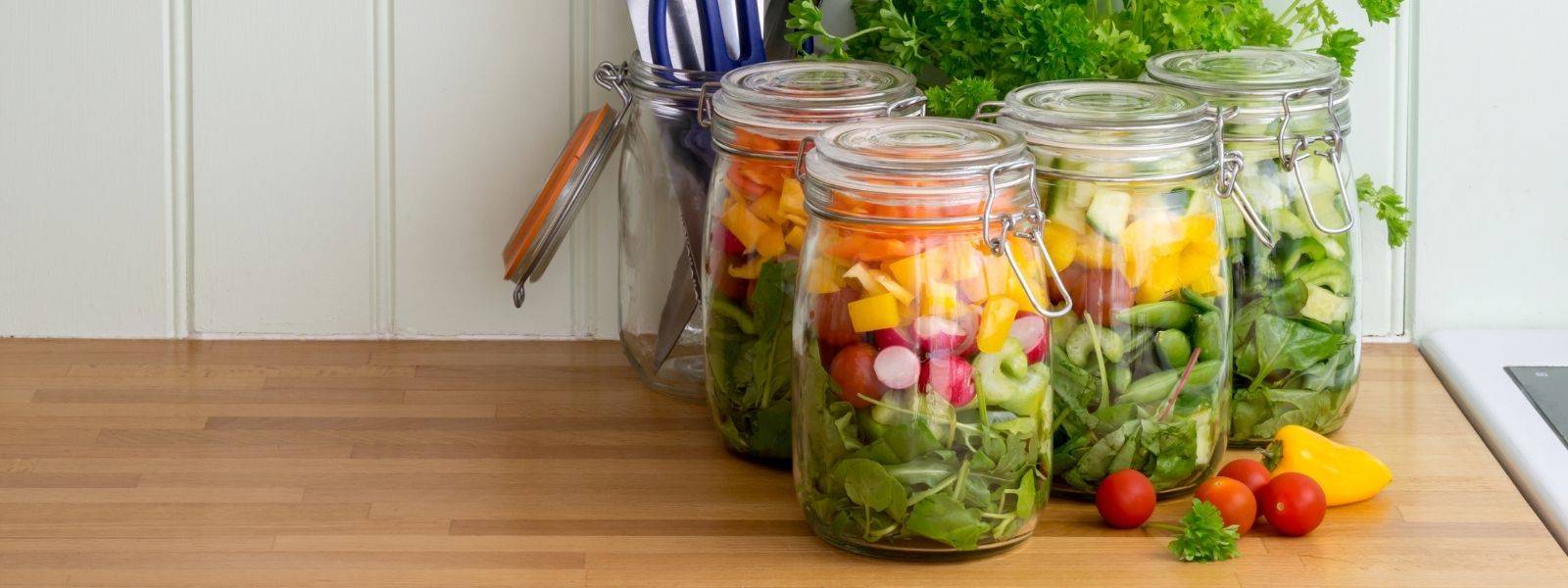 Lunch im Glas - Tipps und Rezepte