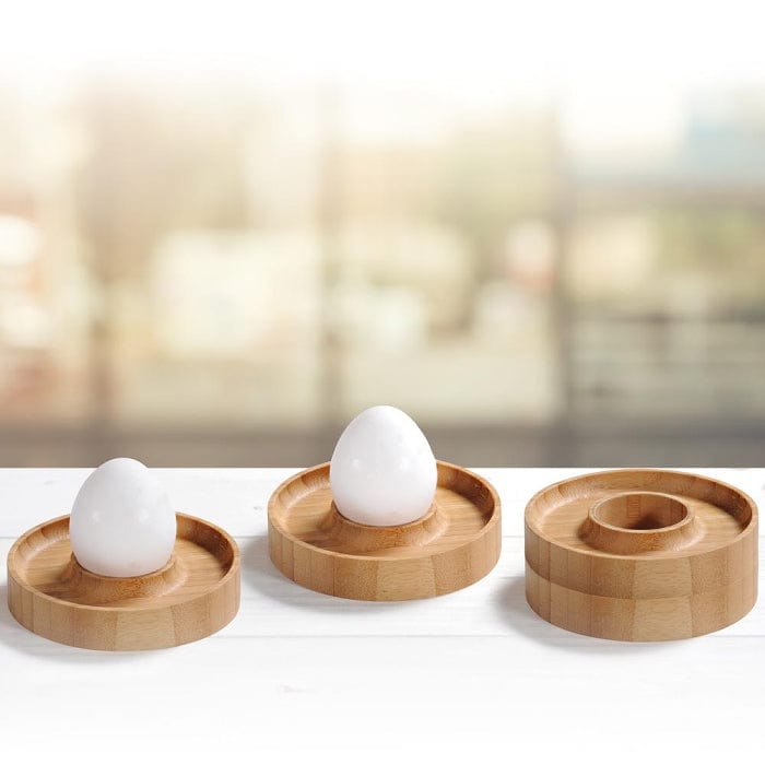 Kesper Eierbecher Eierbecher - 4er-Pack, Bambus