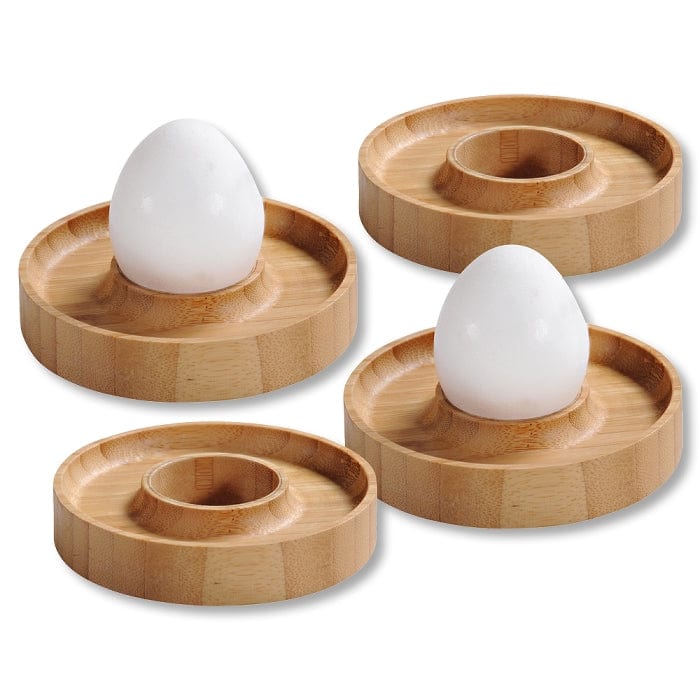 Kesper Eierbecher Eierbecher - 4er-Pack, Bambus