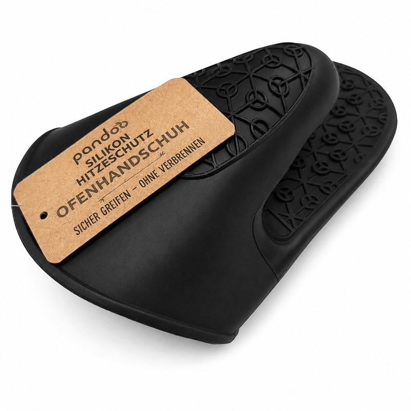pandoo Hitzeschutz Handschuh Silikon Hitzeschutz Ofenhandschuh