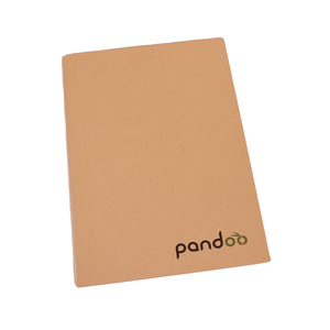 pandoo Notizheft 5 Notizhefte aus 100% Bambuszellstoff | A4 und A5 Format
