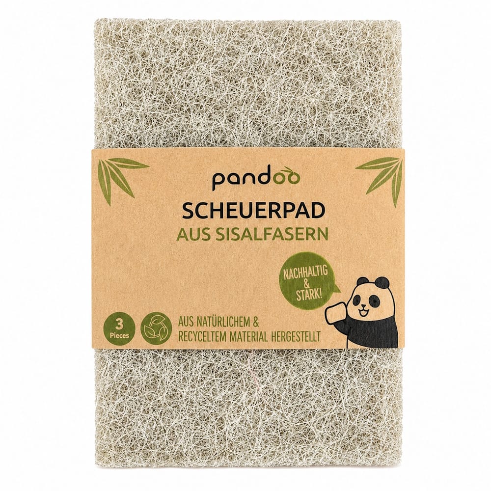pandoo Scheuerpad Robustes Scheuerpad – kraftvoll im Alltag (3er Set)