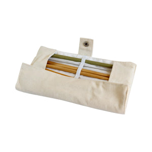 pandoo Bambus Picknick und Reise Besteck-Set