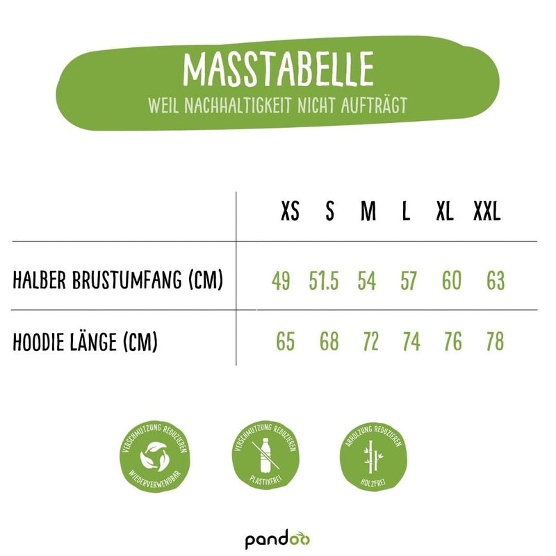 pandoo Hoodie - CRUISER - Stanley - DTG Bio-Baumwolle Hoodie pandoo | Unisex | 4 Farben