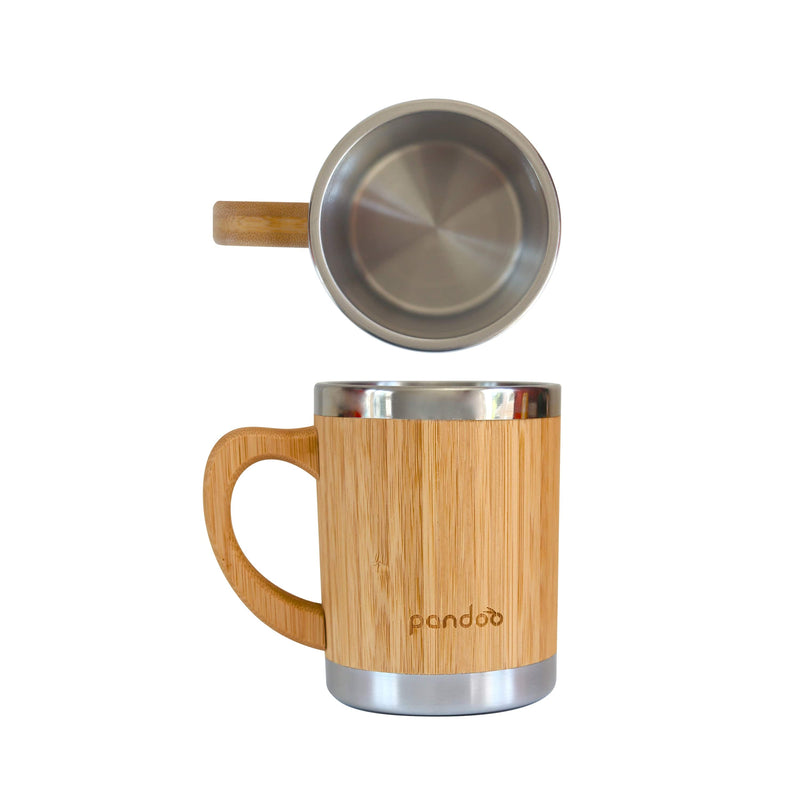 pandoo Kaffeebecher Bambus Kaffeebecher