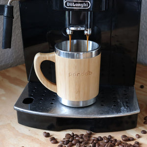 pandoo Kaffeebecher Bambus Kaffeebecher