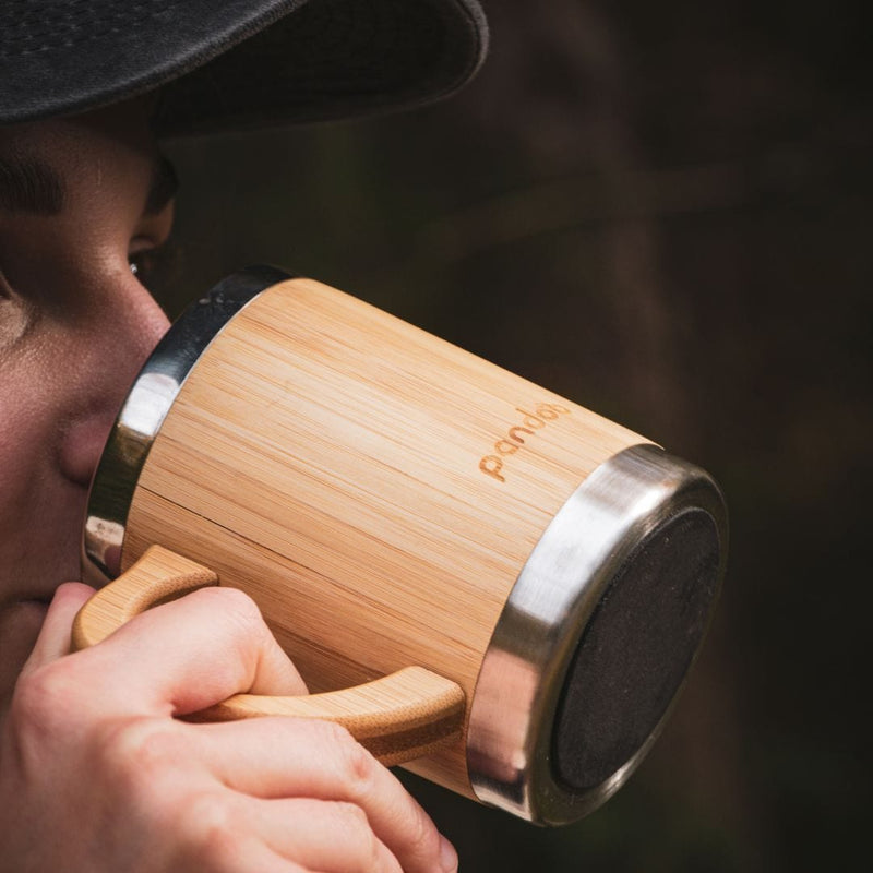 pandoo Kaffeebecher Bambus Kaffeebecher