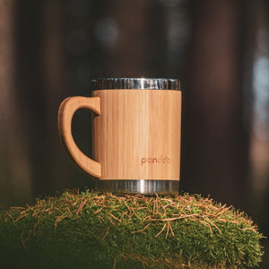 pandoo Kaffeebecher Bambus Kaffeebecher