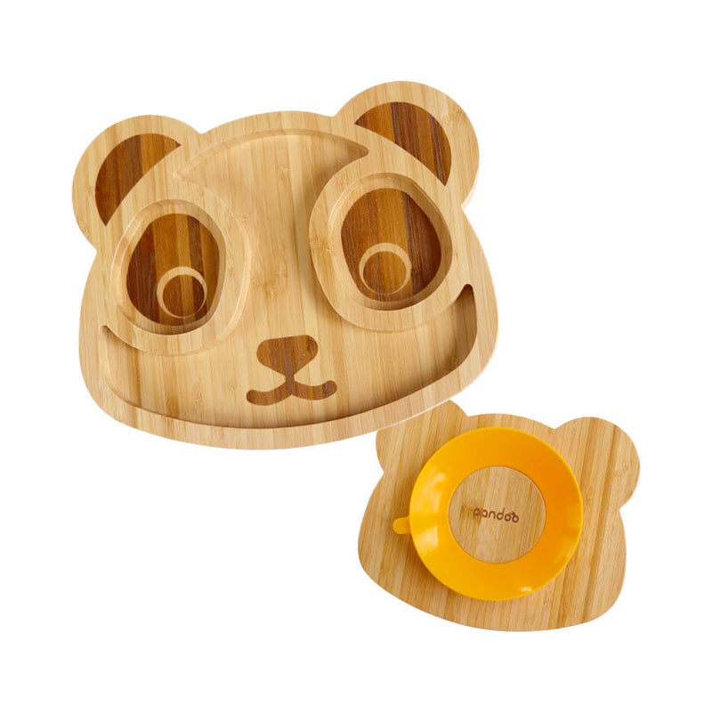 pandoo Kindergeschirr Set aus Bambus