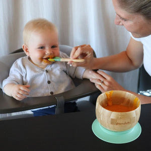 pandoo Kindergeschirr Set aus Bambus