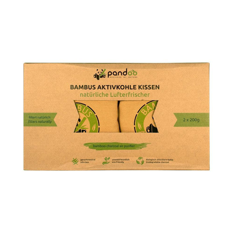 pandoo Lufterfrischer Natürliche Lufterfrischer mit Bambus Aktivkohle | 75g, 200g oder 500g