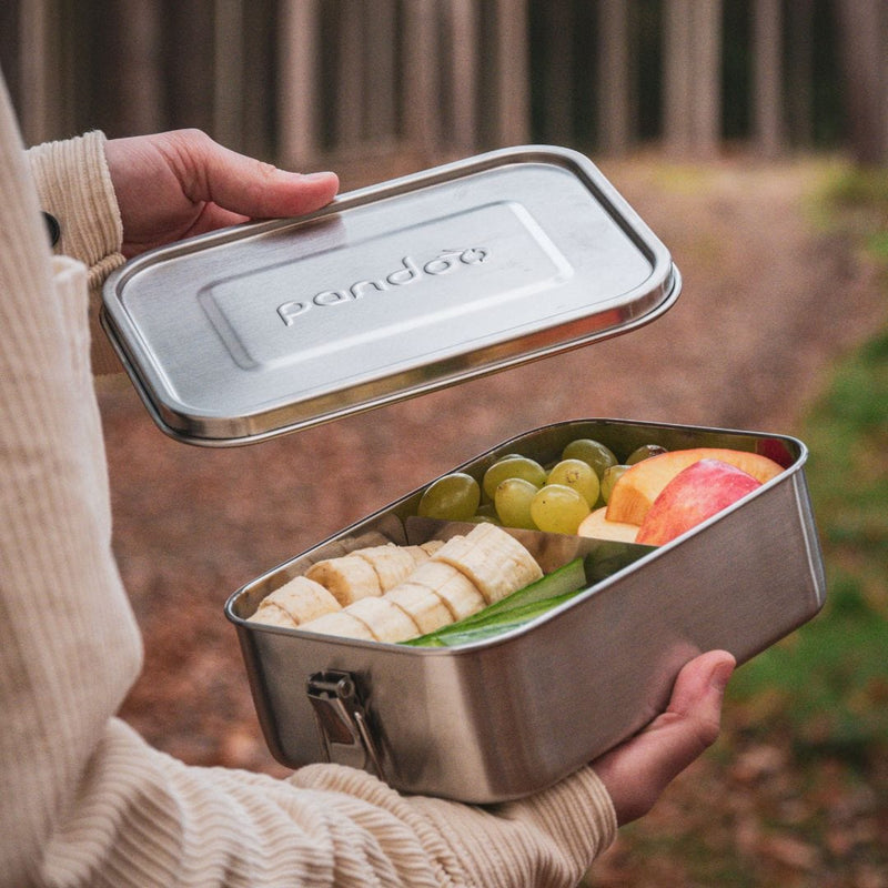 pandoo Lunchbox Lunchbox aus Edelstahl | 800ml  oder 1200ml