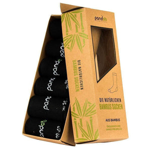 pandoo Socken Bambus Business Socken - 6er Pack