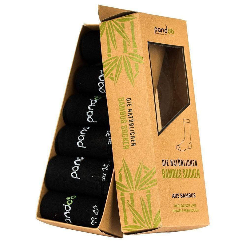 pandoo Socken Bambus Business Socken - 6er Pack