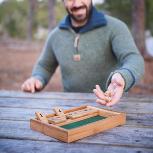 pandoo Spiel Klappbrett aus Bambus