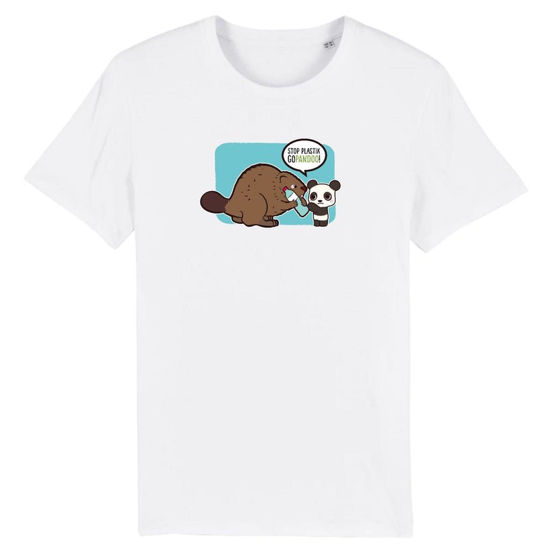 pandoo Stanley/Stella Rocker - DTG T-Shirt Stop Plastik aus Bio-Baumwolle | Unisex | Bieber