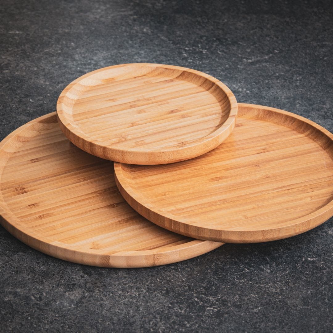 pandoo Plates Bambus Teller
